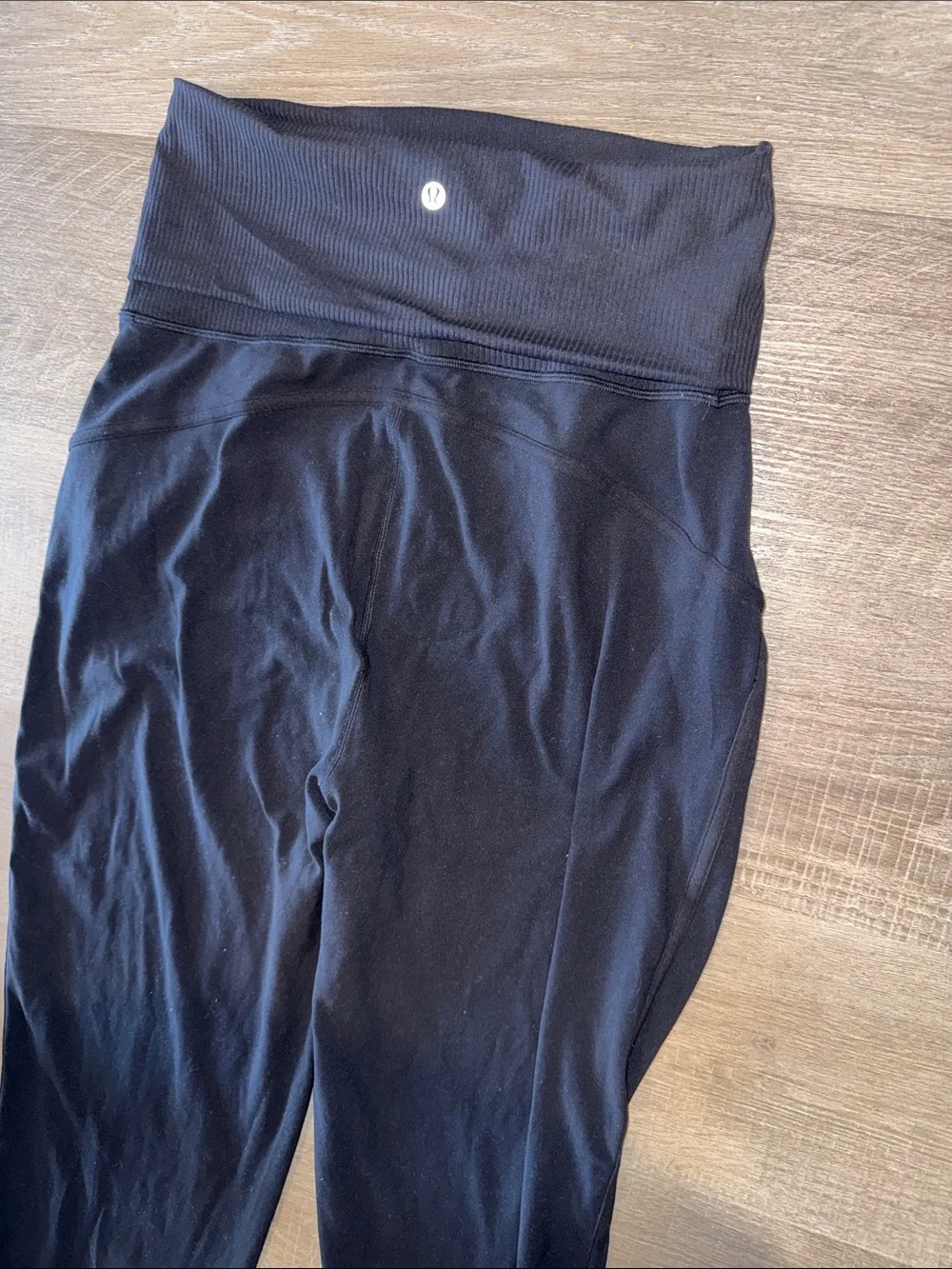 Lululemon Align Foldover Relaxed Joggers Black Size 6